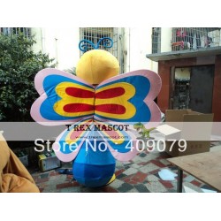 Adult Butterfly Mascot Costume