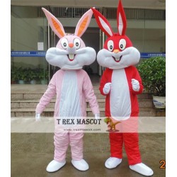 Adult Easter Bunny Rabbit Mascot Costume