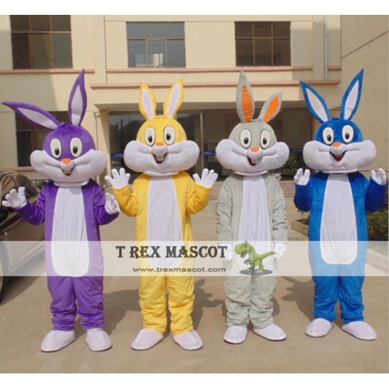 Adult Easter Bunny Rabbit Mascot Costume