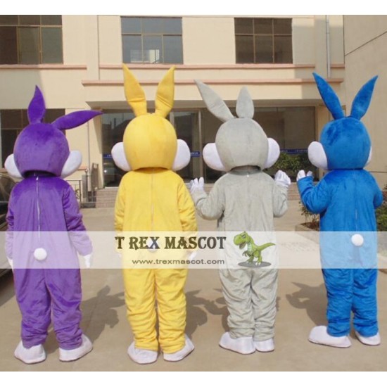 Adult Easter Bunny Rabbit Mascot Costume