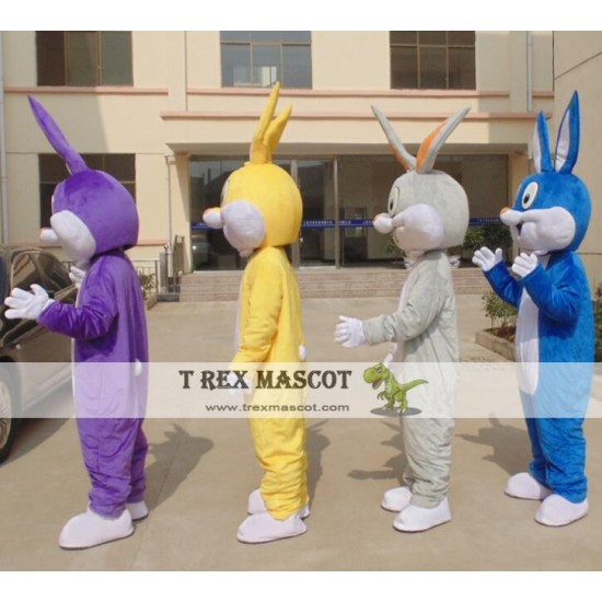 Adult Easter Bunny Rabbit Mascot Costume