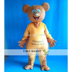 Adult Bear Mascot Costume With Long Tail