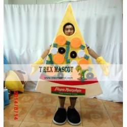 Pizza Mascot Costume For Adults