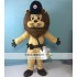 Black Hat Lion Mascot Costume For Adult