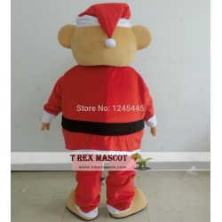 Adult Santa Bear Mascot Costume