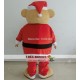 Adult Santa Bear Mascot Costume Adult Santa Bear Mascot Costume