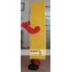 Yummy Pizza Mascot Costume Adult Pizza Costume