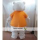 Adult White Polar Bear Mascot Costume Adult White Polar Bear Mascot Costume