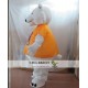 Adult White Polar Bear Mascot Costume Adult White Polar Bear Mascot Costume