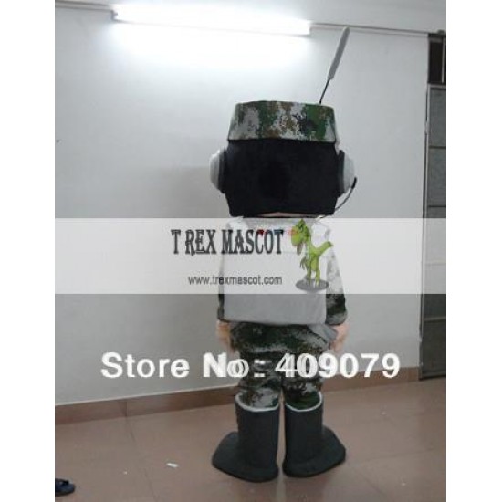 Adult Wargame Soldier Mascot Costume Adult Wargame Soldier Mascot Costume