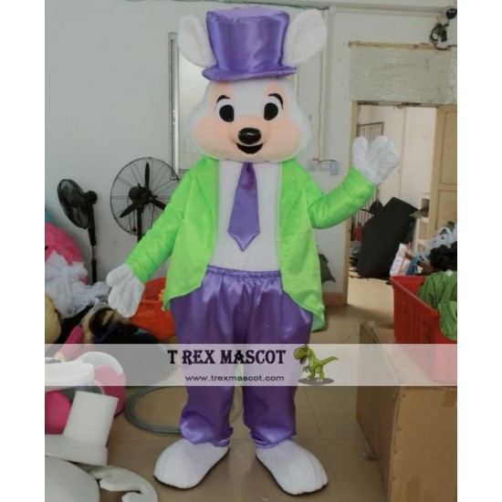 Adult Easter Bunny Mascot Costume