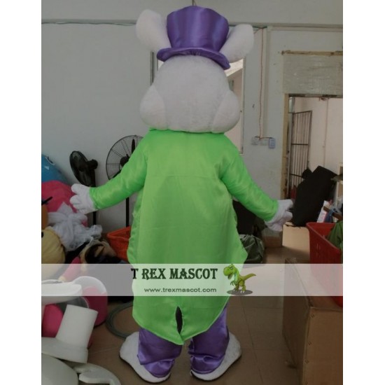 Adult Easter Bunny Mascot Costume