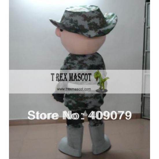 Adult Wargame Soldiers Mascot Costume Adult Wargame Soldiers Mascot Costume