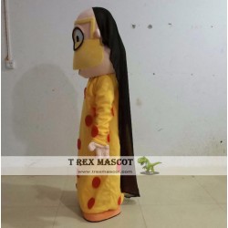 Adult Arab Girl Mascot Costume