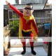 Adult Muscle Superman Mascot Costume Adult Muscle Superman Mascot Costume