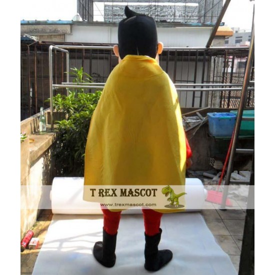 Adult Muscle Superman Mascot Costume Adult Muscle Superman Mascot Costume