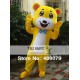 Yellow Teddy Bear Mascot Costume For Adult