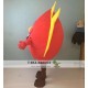 Red Fire Mascot Costume For Adult Red Fire Mascot Costume For Adult