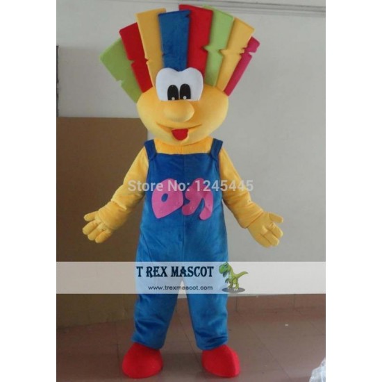 Adult Clown Mascot Costume