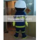 Adult Fireman Mascot Costume Adult Fireman Mascot Costume