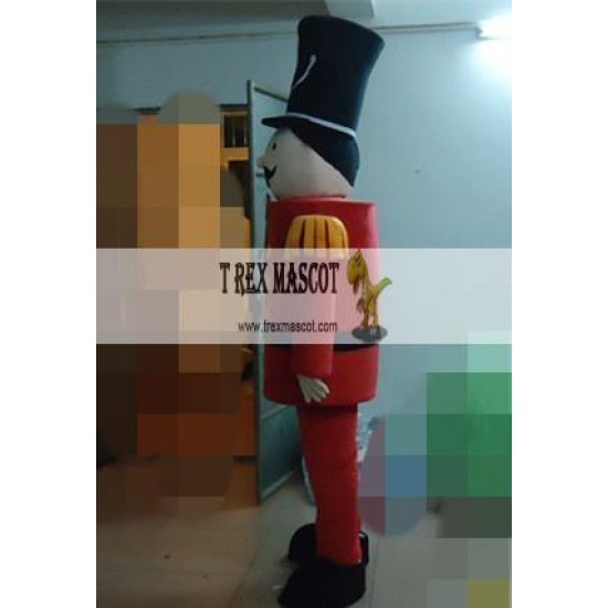 Adult Soldier Mascot Costume Adult Soldier Mascot Costume