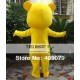 Yellow Teddy Bear Mascot Costume For Adult