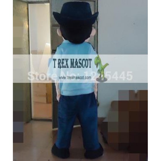 Adult Policeman Mascot Costume Adult Policeman Mascot Costume