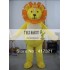 Adult Yellow Colour Lion Mascot Costume