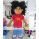 Boy With Afro Hair Mascot Costume For Adults Boy Mascot Boy With Afro Hair Mascot Costume For Adults Boy Mascot