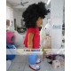 Boy With Afro Hair Mascot Costume For Adults Boy Mascot Boy With Afro Hair Mascot Costume For Adults Boy Mascot