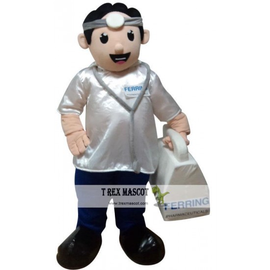 Costume Doctor Mascot Costume For Adult Costume Doctor Mascot Costume For Adult