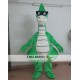 Adult Cool Green Dinosaur Mascot Costume With Sunglassess