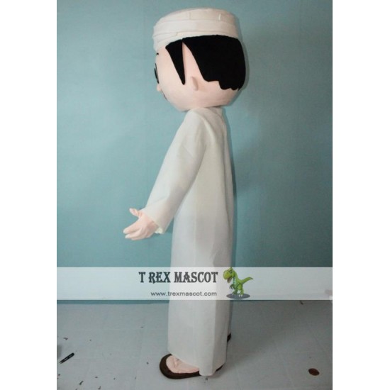 Arab Boy Mascot Costume Easy Wearing Arab Boy Mascot Costume Arab Boy Mascot Costume Easy Wearing Arab Boy Mascot Costume