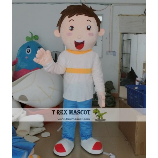 Funny Boy Mascot Costume Adult Student Costume Funny Boy Mascot Costume Adult Student Costume