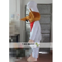 Rat Mouse Cook Costume Adult Chef Mascot Costume