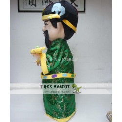 Adult God Of Fortune Costume God Of Fortune Mascot Costume For Adult