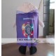 Brain Mascot Costume With Cape For Adult