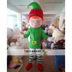 Adult Chirstmas Elf Mascot Costume