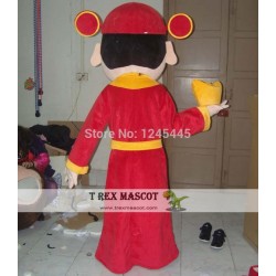 Adult The God Of Fortune Mascot Costume