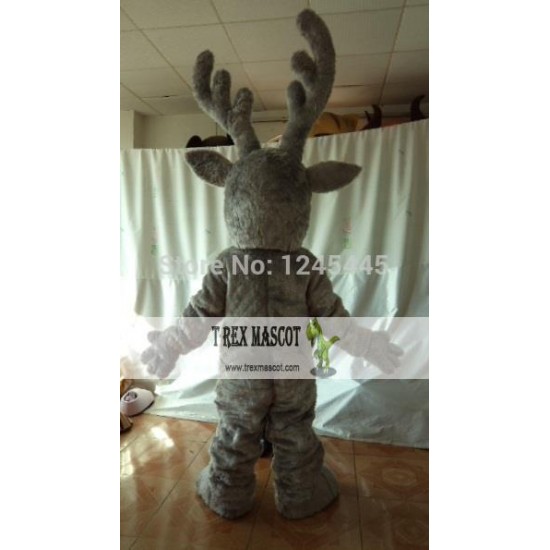 Reindeer Adult Fur Costume Mascot Reindeer Adult Fur Costume Mascot