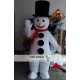 Adult Snowman Mascot Costume