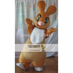 Easter Bunny Adult Animal Mascot Costume