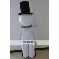 Snowman Mascot Costume T For Adults