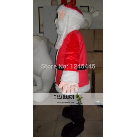 Adult Santa Claus Mascot Costume