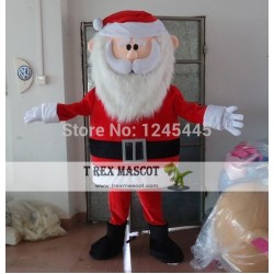 Adult Santa Claus Mascot Costume