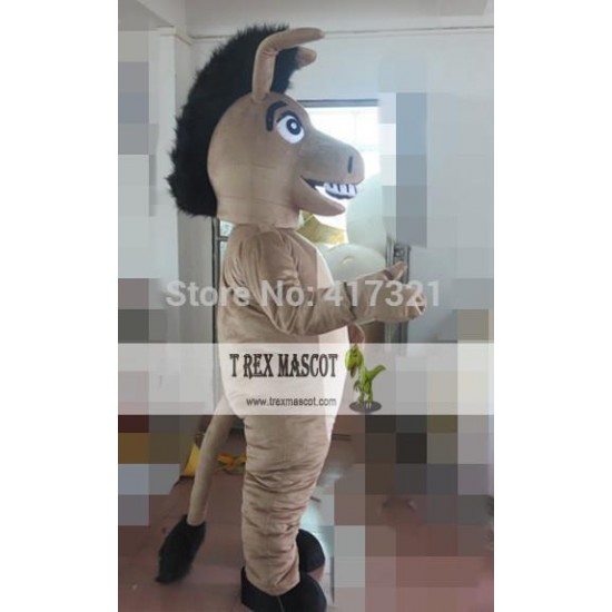 Brown Donkey Mascot Costume Adult Donkey Mascot Brown Donkey Mascot Costume Adult Donkey Mascot
