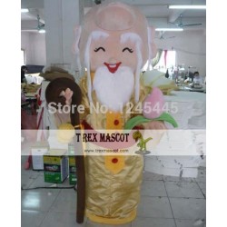 Chinese New Year Mascot Costume Adult Fu Lu Shou Mascot