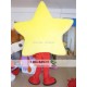 Yellow Star Costume Adult Star Mascot Costume