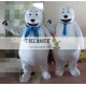 Big Polar Bear Mascot Costume For Adults Big Polar Bear Mascot Costume For Adults