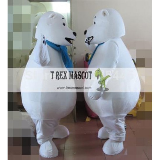 Big Polar Bear Mascot Costume For Adults Big Polar Bear Mascot Costume For Adults